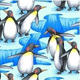 Penguin Fleece Throw Blanket
