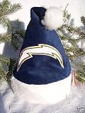 SAN DIEGO CHARGERS BABY INFANT STADIUM SANTA HAT 0-6 MONTH