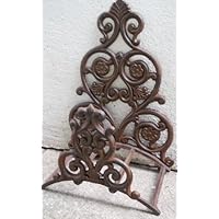 Fancy Iron Garden Hose Holder Wall Hose Hanger Reel