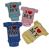 I Love My... Mommy/Daddy/Grandma/Grandpa/Nana/Papa/Aunt/Uncle Baby Onesie/One-piece by Kendall Drive