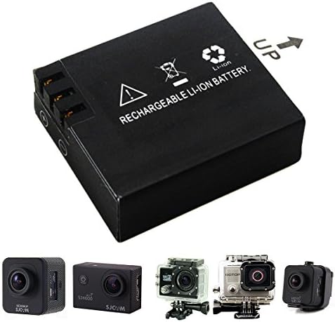 Safe ! Original Replacement Li-ion Battery SJCAM SJ4000 SJ6000 M10 Camera DV plastic - by LC Prime®