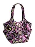 Vera Bradley Side by Side Tote in Purple Punch Reviewed