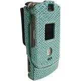 Xcite Alligator Snap-On Fashion Shell For Motorola RAZR - Aqua