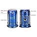 WOBAOS Camping Lanterns-Solar Flashlights -LED Camp lantern-Portable Outdoor Water Resistant Ultra Bright Rechargeable Lanterns（Golden,Black,Blue)
