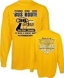 The Bus: What A Ride! Gold Long Sleeve Smack T-Shirt