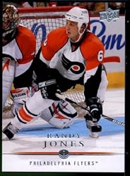 2008 2009 Upper Deck Hockey Card # 398 Randy Jones Flyers Mint Condition - Shipped In Protective ScrewDown Display Case!!