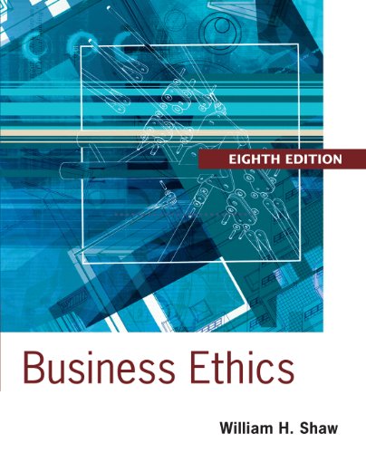 Business Ethics: A Textbook with Cases