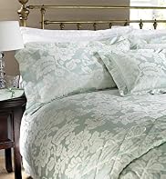 Aqua Suzie Damask Pillowcase