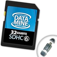 DataMINE 32GB SDHC Class 6 Memory Card Featuring DataSafe Technology for 100% FAST AND RELIABLE Transfers - Ideal for your Digital Cameras and Camcorders