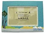 Mr. Ellie Pooh Elephant Dung Paper 4x6/5x7 Photo Frame, Robin