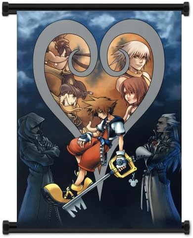 Kingdom Hearts Game Home Decor Wall Scroll Poster (32x42) Inches