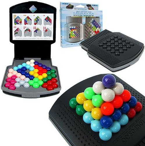 Lonpos Brain Intelligence Colorful Cabin 2D and 3D Lock-on Board Games