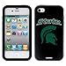 Michigan State -State Mascot design on a Black-Black iPhone 4 / 4S Guardian Case by Coveroo