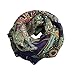 Ammazona Fashion Women Girl Chiffon Printed Silk Long Soft Scarf Shawl Scarf (Navy)
