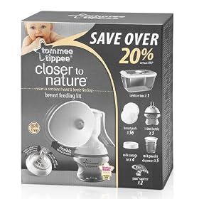 Tommee Tippee Closer to Nature Breast Feeding Starter Kit