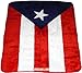79x94 Puerto Rico Flag San Juan Caribbean Soft Faux Mink Plush Queen Blanket
