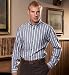 Info/Buy Big & Tall Blue Harbour Luxury Long Sleeve Stripe Shirt with Silk
