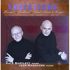 Variations - Mozart, Brahms, Saint Saens, Reger...