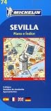 Map 9074 Sevilla (Michelin City Plans) - Michelin