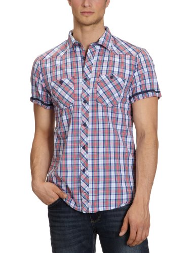 TOM TAILOR Denim Herren Freizeithemd 20172210012/ checked shirt, Gr. 56 (XXL), Violett (53 Preisvergleich