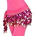 BellyLady Belly Dance Hip Scarf Skirt Wrap With Paillettes