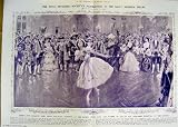 1912 Anna Pavlova Fancy Ball Hospital Savoy Panama