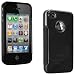 mumbi Power Grip TPU Silikon Schutzh�lle f�r Apple iPhone 4/4S schwarz