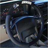New York Giants Black Steering Wheel Cover