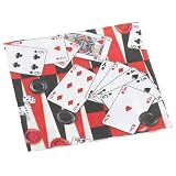 Caspari Gaming Set of 20 Paper Cocktail Napkins by Caspari