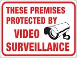 PROTECTED BY VIDEO SURVE (Pack of 10) PROTECTED BY VIDEO SURVE (Pack of 10)