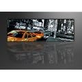 Bild auf Leinwand New York 120 x 40 cm Modell-Nr. XXL 5710 Bilder fertig gerahmt auf echtem Holzrahmen riesig. Ausf�hrung Kunstdruck als Wandbild mit Rahmen.