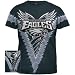 Philadelphia Eagles - Logo V-Dye Tie Dye T-Shirt
