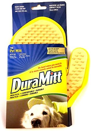 Pet Mitt Dog/Cat Bathing Grooming Massaging Right Handed Latex Mitten