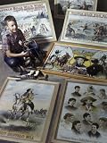 Boy Admires Lithographs Advertising Buffalo Bill's Wild West Show Photographic Poster Print by B. Anthony Stewart, 18x24