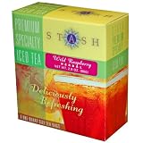 Wild Raspberry Herbal Iced Tea
