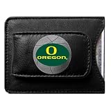 Oregon Ducks NCAA Basketball Card/Money Clip Holder (Leather)