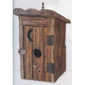 Outhouse Birdhouse from Birdhouses & Accessories