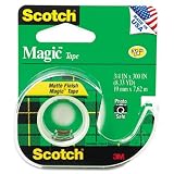 (Price/RL)Magic Tape In Carded Dispenser, 3/4 x300, 12 Rolls/box