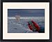 Sign at the North Pole, with a GPS, Global Positioning System Framed Prints