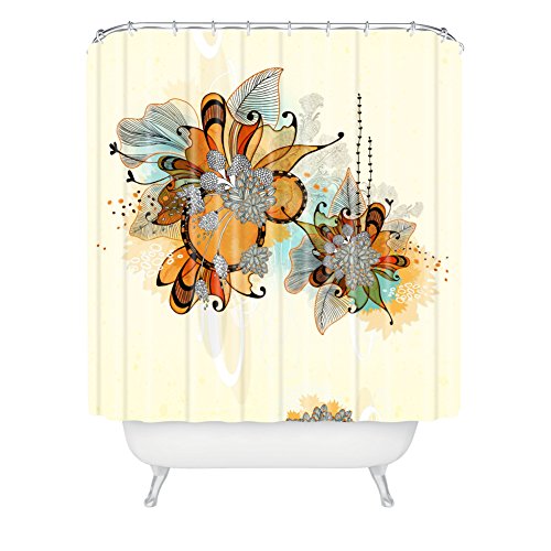 DENY Designs Iveta Abolina Sunset 2 Extra Long Shower Curtain, 71 by 94