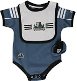 Minnesota Timberwolves Newborn Creeper Bib and Bootie Set