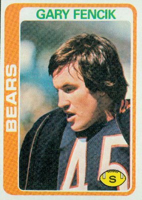 1978 Topps #497 Gary Fencik RC - Chicago Bears (RC - Rookie Card)(Football Cards)