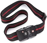 Victorinox  Travel Sentry Approved Lockable Luggage Strap,Black,One Size