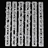 私の家族 数文字貼り付けケーキ プランジャー カッター ガムを焼く