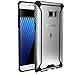 Galaxy Note 7 Case, POETIC Affinity Series Premium Thin/No Bulk/Clear/Dual material Protective Bumper Case for Samsung Galaxy Note 7 (2016) Black/Clear