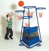 Big Sale Best Cheap Deals 4 Ring Basketball Stand With Storage Bag