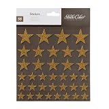 Studio Calico Atlantic Glittered Stars Scrapbook Stickers