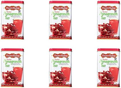 (6 PACK) - Hazerbaba Pomegranate Tea| 250 g |6 PACK - SUPER SAVER - SAVE MONEY