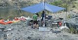 Big Duck 2 Tarp - 20x20 by Whitewater Innovations - Tan
