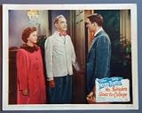AP35 MR BELVEDERE...COLLEGE Shirley Temple orig '49 LC Here?s a wonderful lobby card from the original release of MR BELVEDERE GOES TO COLLEGE with Shirley Temple.    Lobby card is in EXCELLENT condition  A lobby card is an 11 x 14 inch placard advertising a movie.